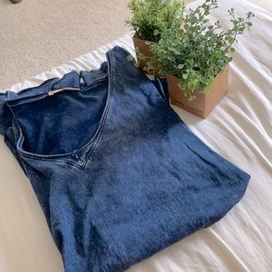 Deep Blue Blouse
